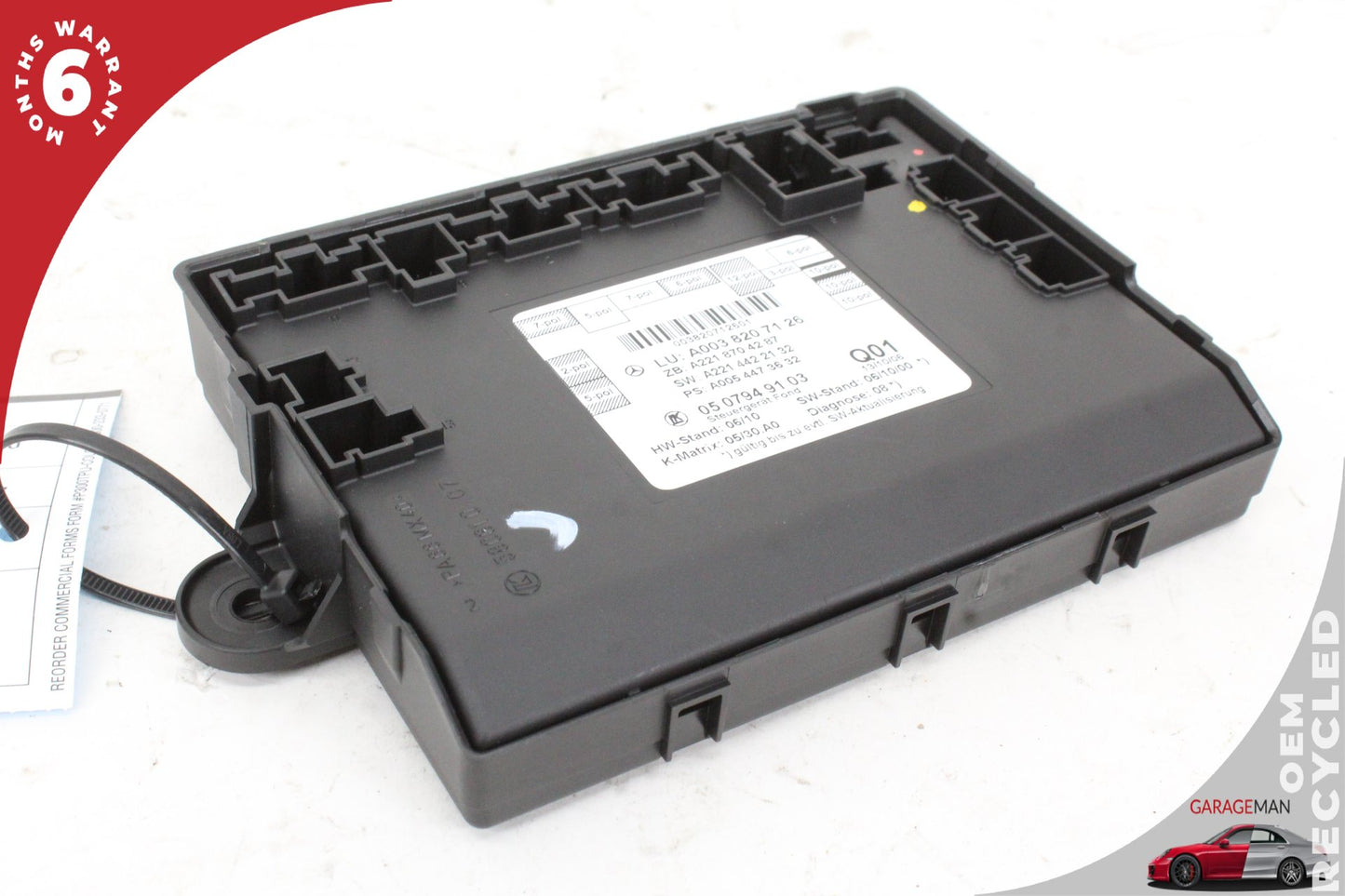 2007-2014 Mercedes W221 S550 Rear Left or Right Door Control Module 0038207126