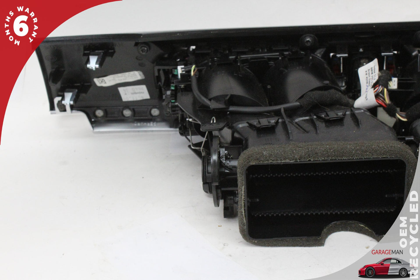 2009-2015 BMW 750i Front Dash Center Air Vent Grille w/ Engine Start Button OEM