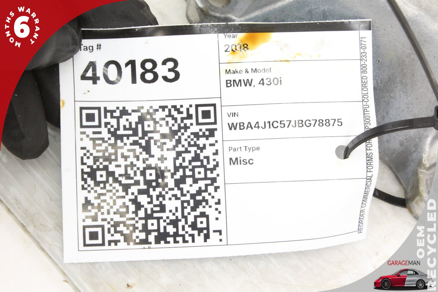 2017-2020 BMW 430i F36 Sedan Engine Motor Oil Pump 7624135