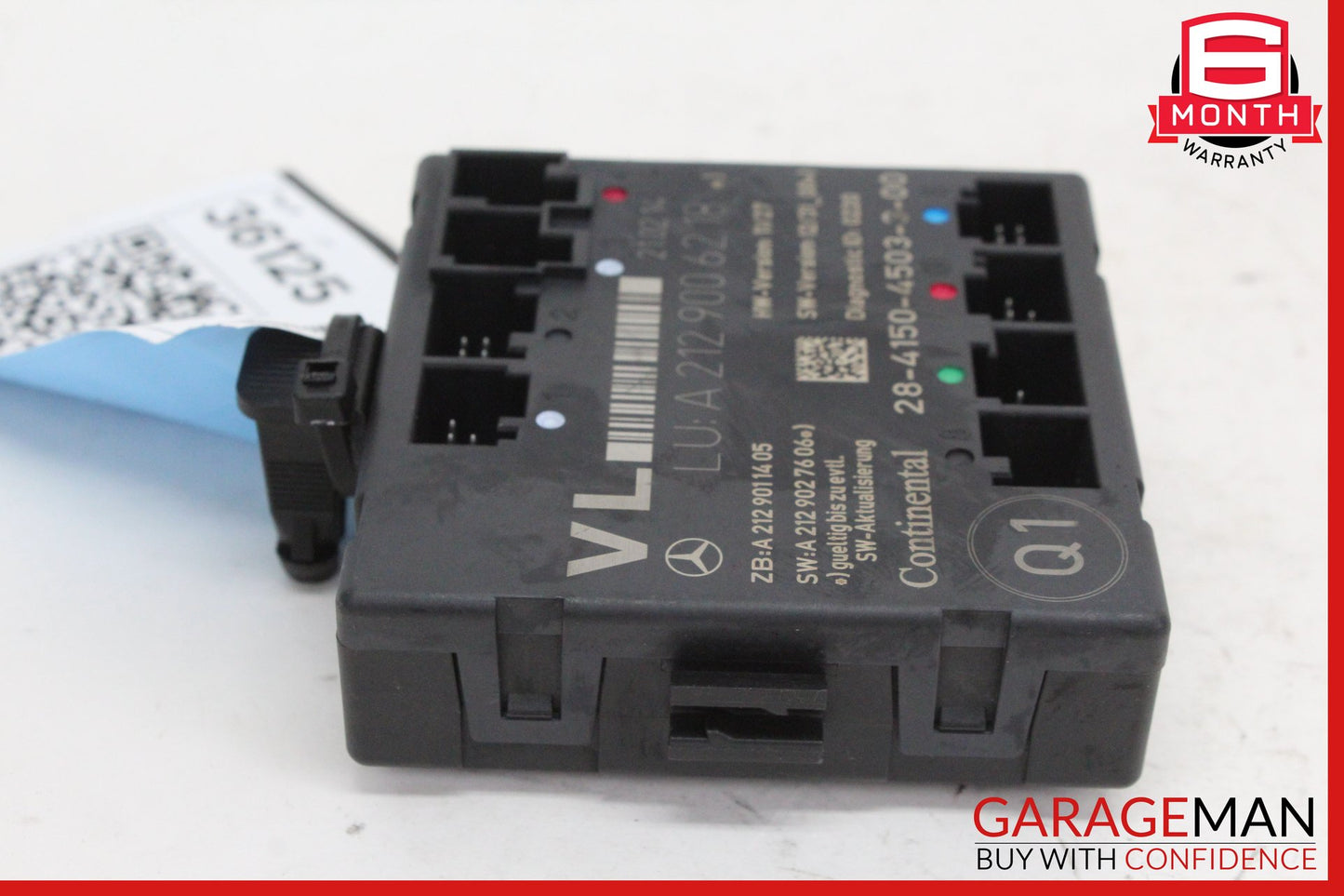 2008-2018 Mercedes-Benz C250 W204 Left Front Door Control Module 2129006218 OEM