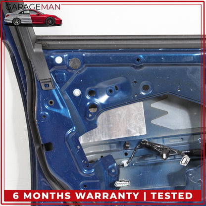 2014-2024 Infiniti Q50 V37 Front Left Driver Side Door Shell Blue H010A4GAMA OEM