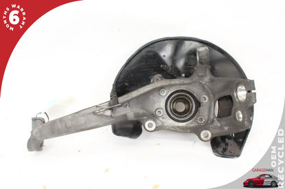 09-18 Audi A6 C7 AWD 3 Front Left Spindle Knuckle Wheel Hub 4G0407241 Genuine
