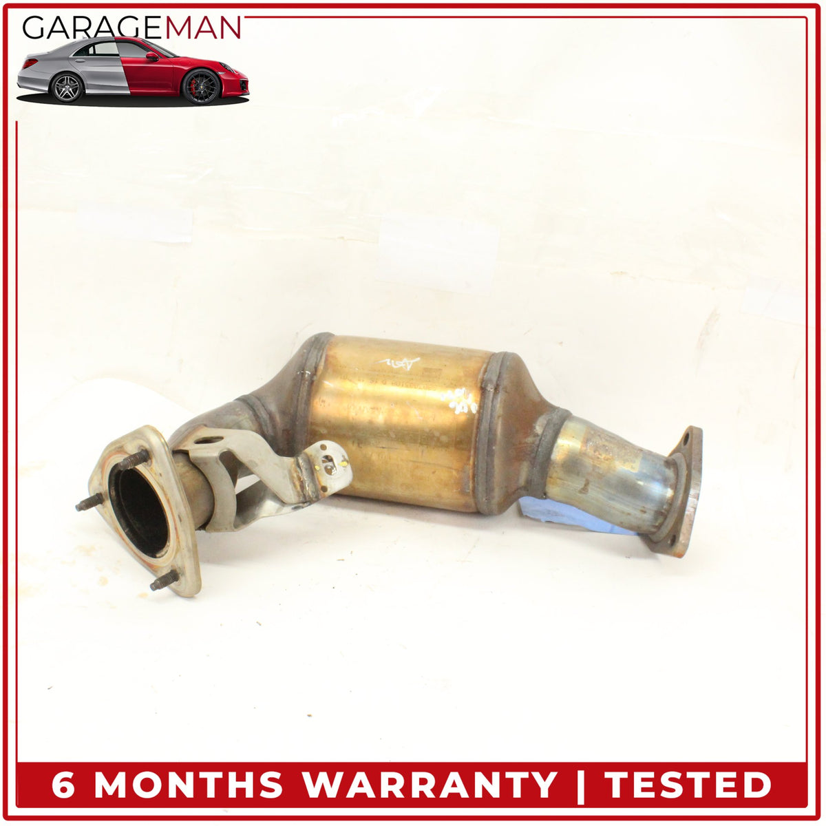 2017-2019 Audi Q7 SUV AWD 3.0L Exhaust System Downpipe Tube Pipe 4M0131703 OEM