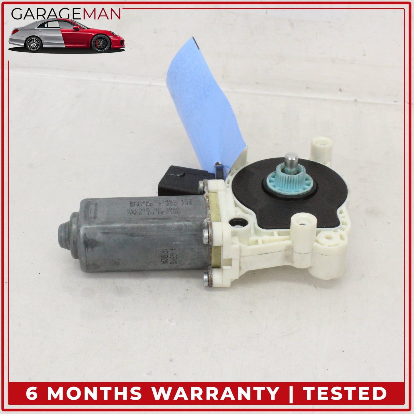 2011-2018 BMW X3 X4 F25 F26 Front or Rear Right Side Window Regulator Motor OEM