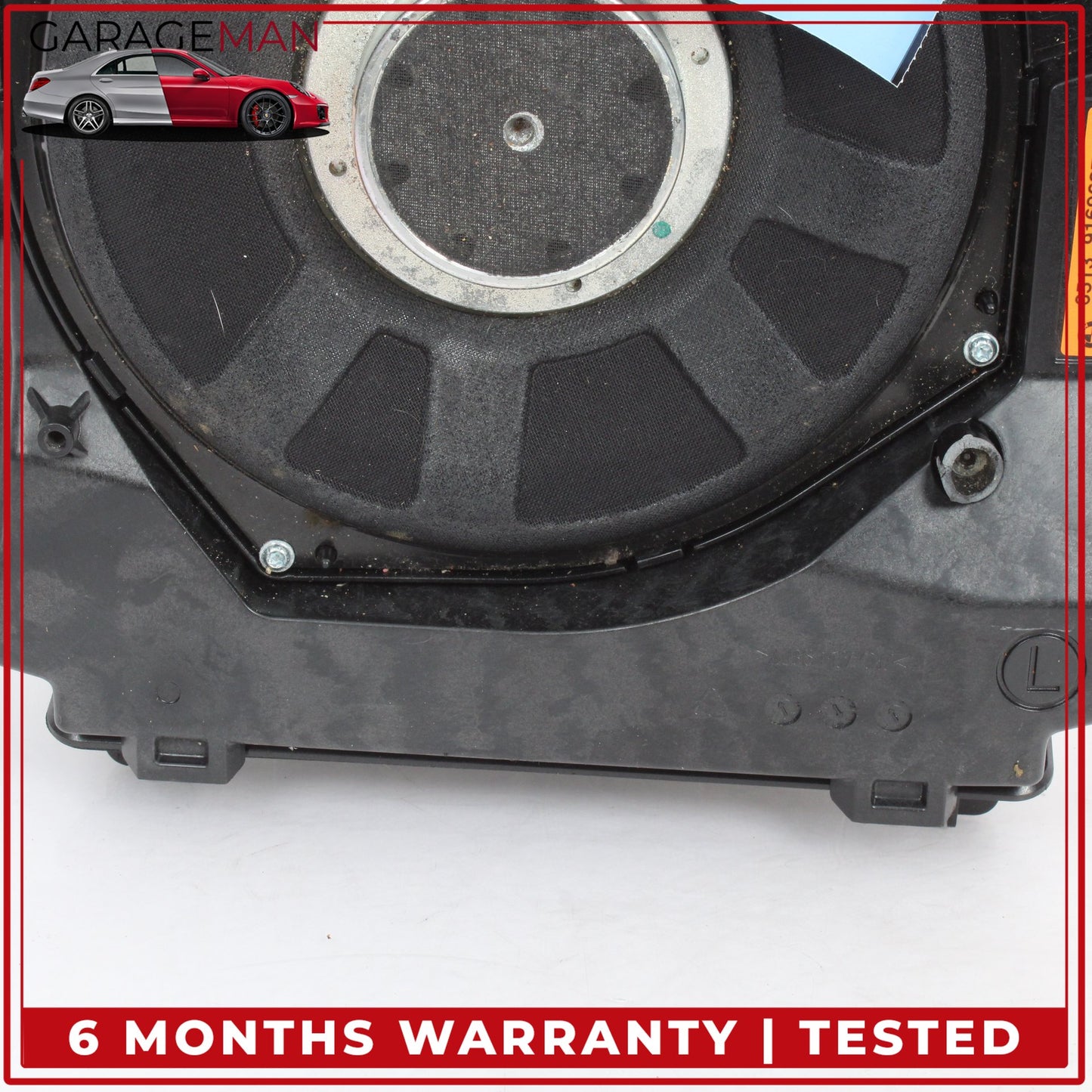 2012-2019 BMW 650i Front Left and Right Side Floor Subwoofer Speaker Set OEM