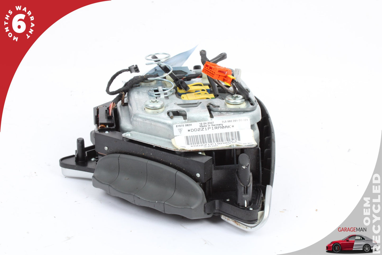 2003-2010 Porsche Cayenne 955 957 Steering Wheel Airbag Air Bag 7L5880201DD OEM