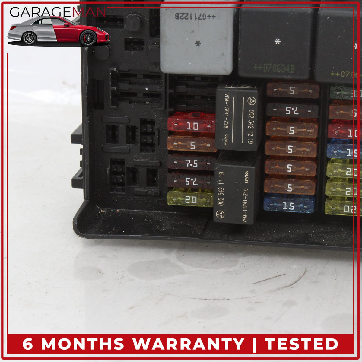 2006-2013 Mercedes W164 ML350 GL450 R350 Rear SAM Fuse Relay Box 1645402372 OEM