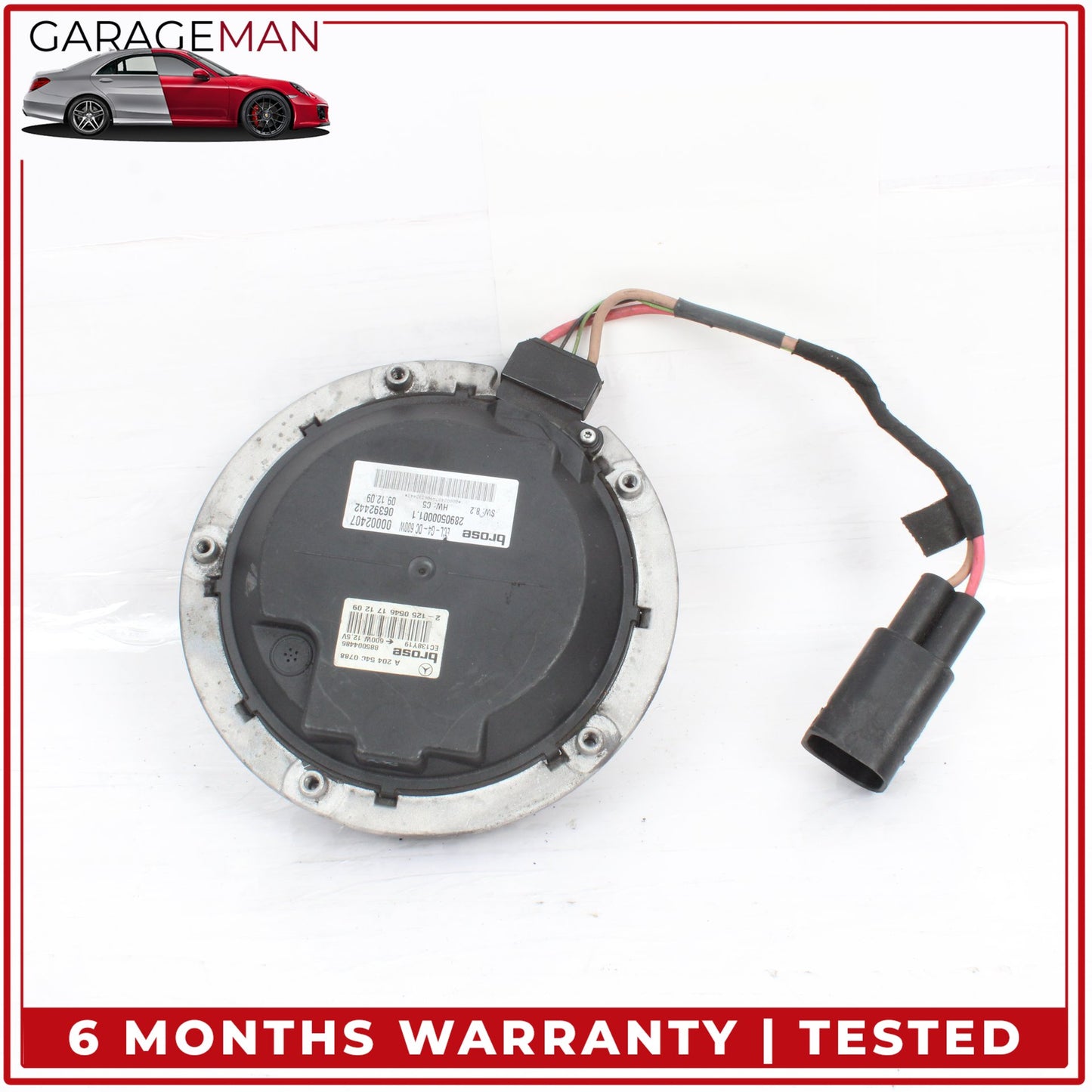 2008-2018 Mercedes W204 C350 GLK350 E350 Engine Radiator Cooling Fan Motor OEM