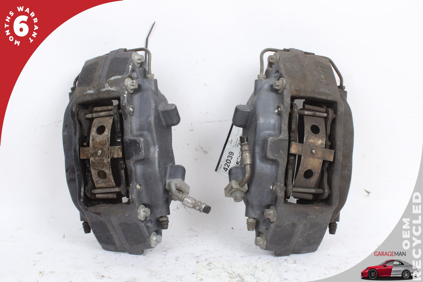 2012-2021 Tesla Model S Front Left and Right Side Brake Caliper Set Brembo OEM