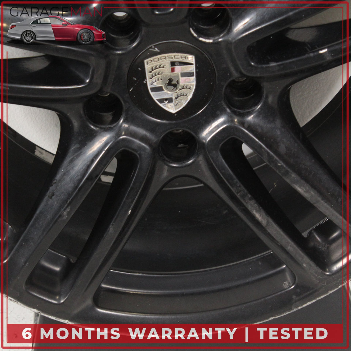 2010-2016 Porsche Panamera 970 Rear Side Wheel Rim 10JX19H2 ET61 97036216000 OEM