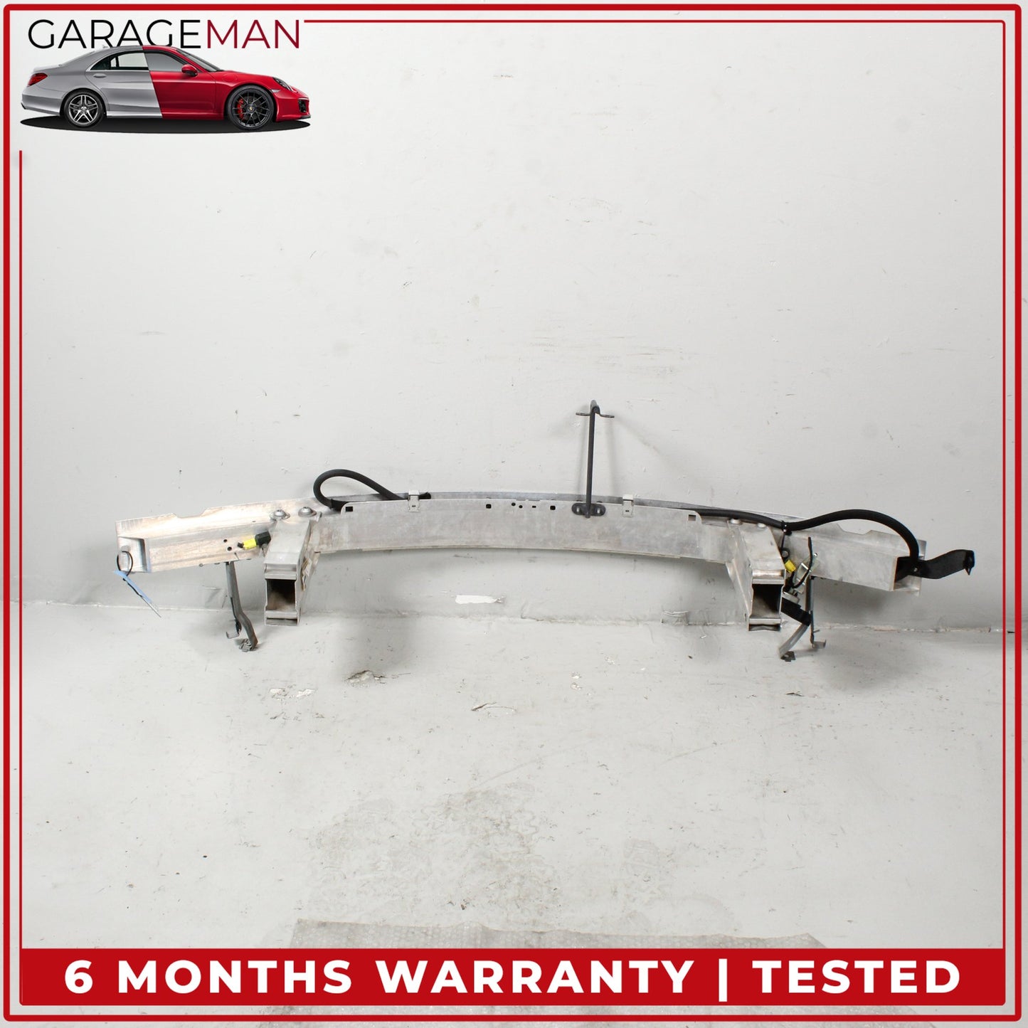 2008-2014 Mercedes W204 C250 Front Bumper Reinforcement Bar w/ Brackets OEM