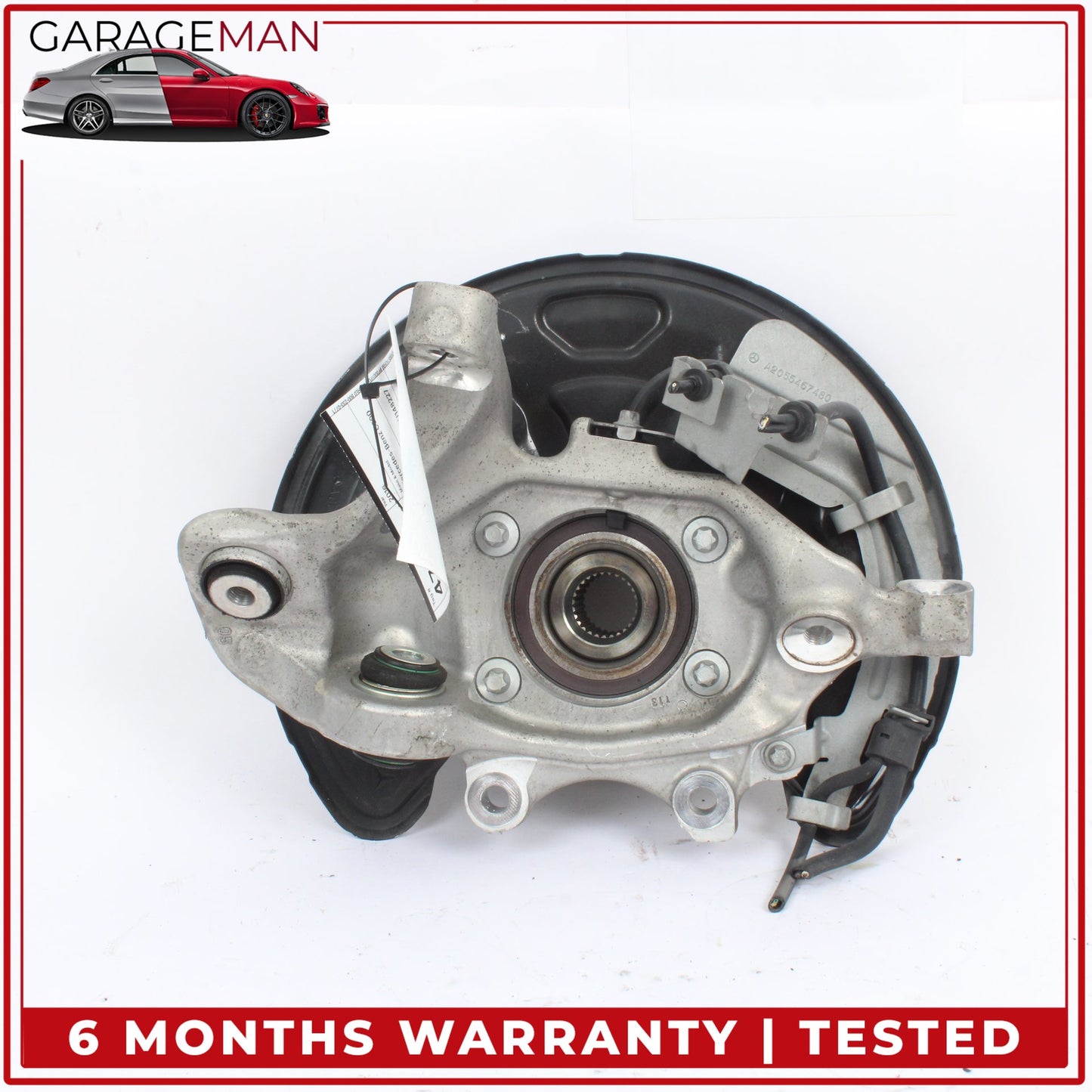 2015-2020 Mercedes W205 C300 Rear Right Spindle Knuckle Wheel Hub 2055467480 OEM