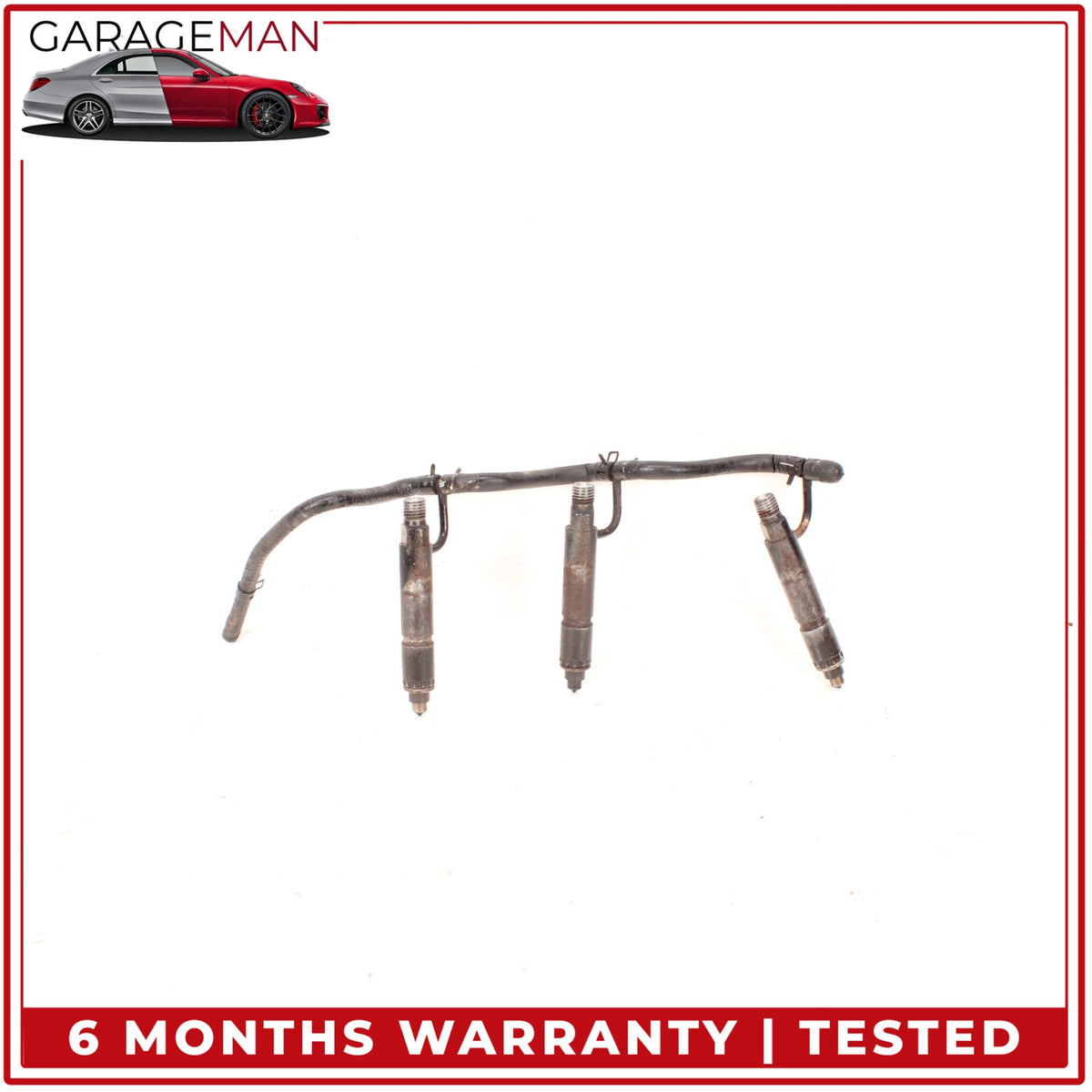 Yanmar 3TNV82A-SYB 3 Cyl Diesel Pipe Fuel Return w/ Injectors 71990853100 OEM