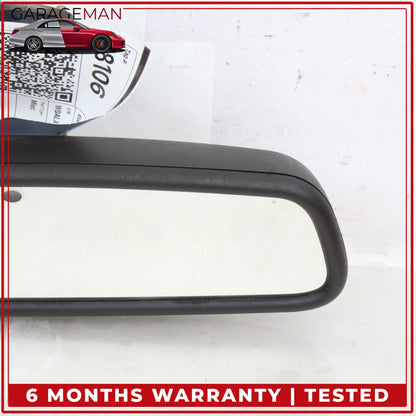 2012-2018 BMW 650i F13 Top Upper Rear View Mirror 9225980 OEM