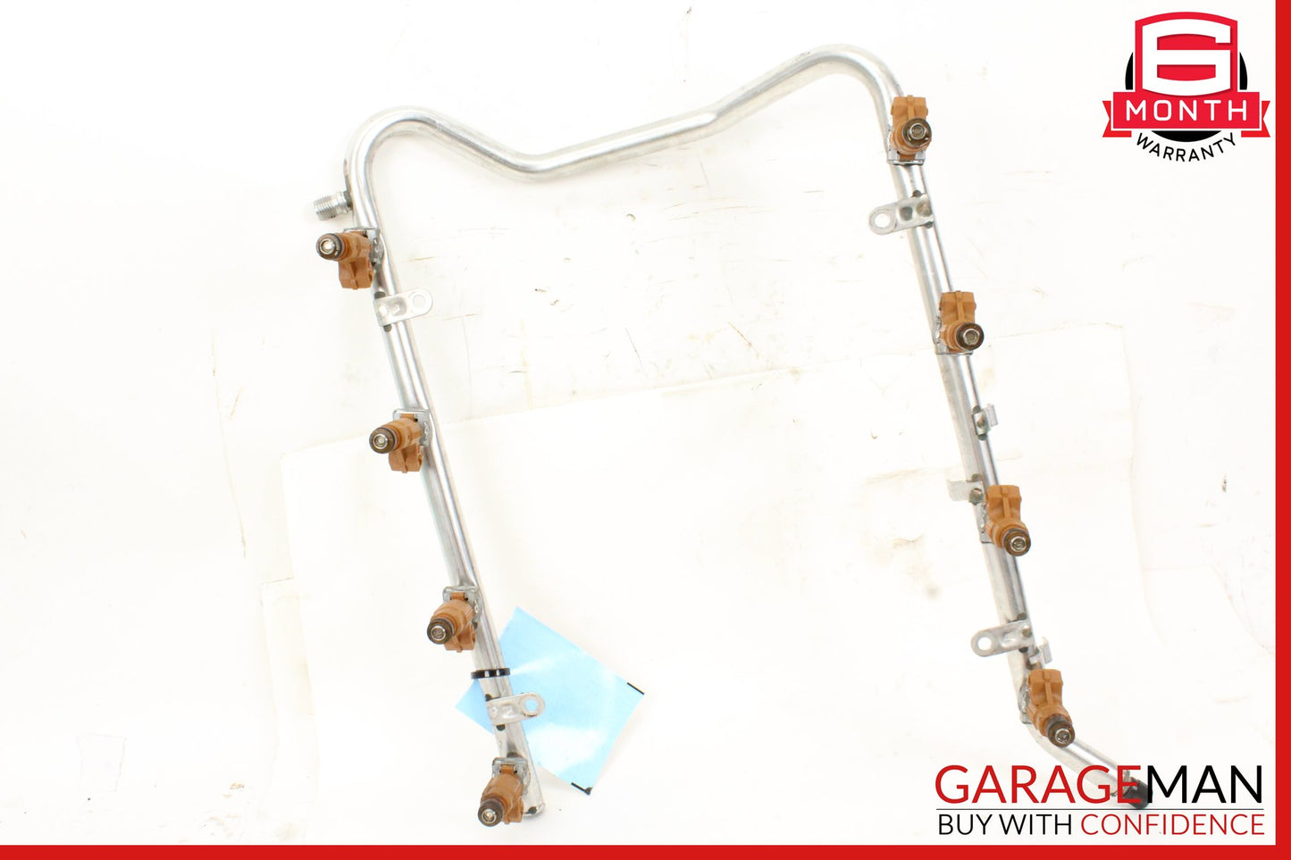 00-06 Mercedes-Benz ML500 W164 SUV Fuel Rail Line w/ Injectors 1130700595