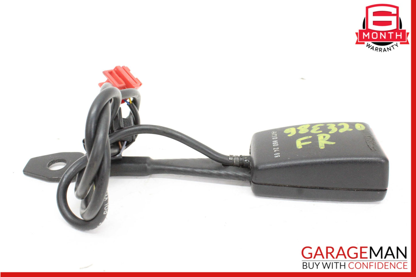 1998-2003 Mercedes W210 E320 Front Right Side Seat Belt Seatbelt Buckle OEM