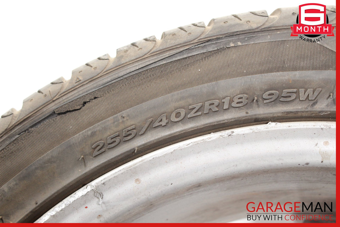 2003-2006 Mercedes R230 SL500 Front Wheel Rim w/ Tire 8.5JX18 H2 ET35 OEM