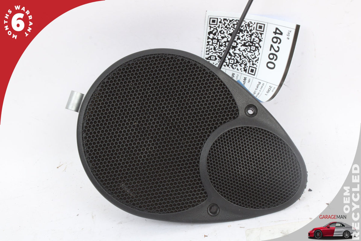 1999-2005 Porsche 911 996 Coupe Left Dash Speaker Black 99664503301 OEM
