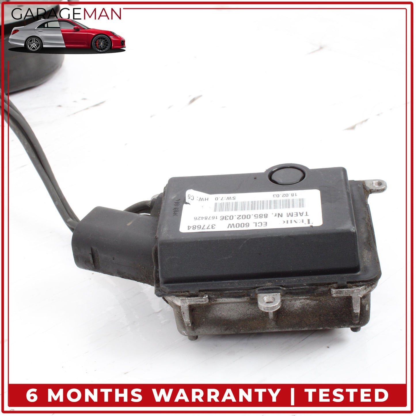 2002-2006 Mercedes W215 CL500 Radiator Cooling Fan Motor Temic 2205000193 OEM