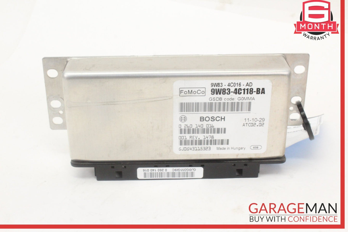2010-2013 Land Rover LR4 Differential Lock Control Module 9W834C016AD OEM