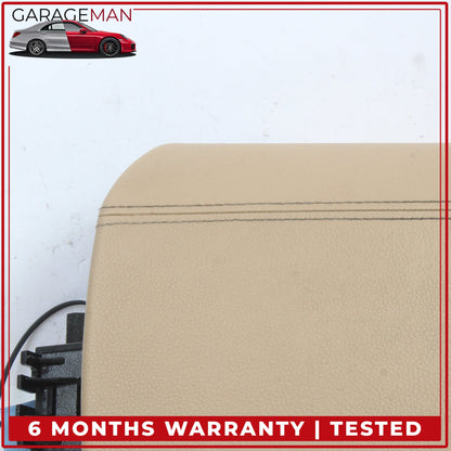 2011-2018 Porsche Cayenne 958 Front Center Console Armrest Lid Cover Beige OEM
