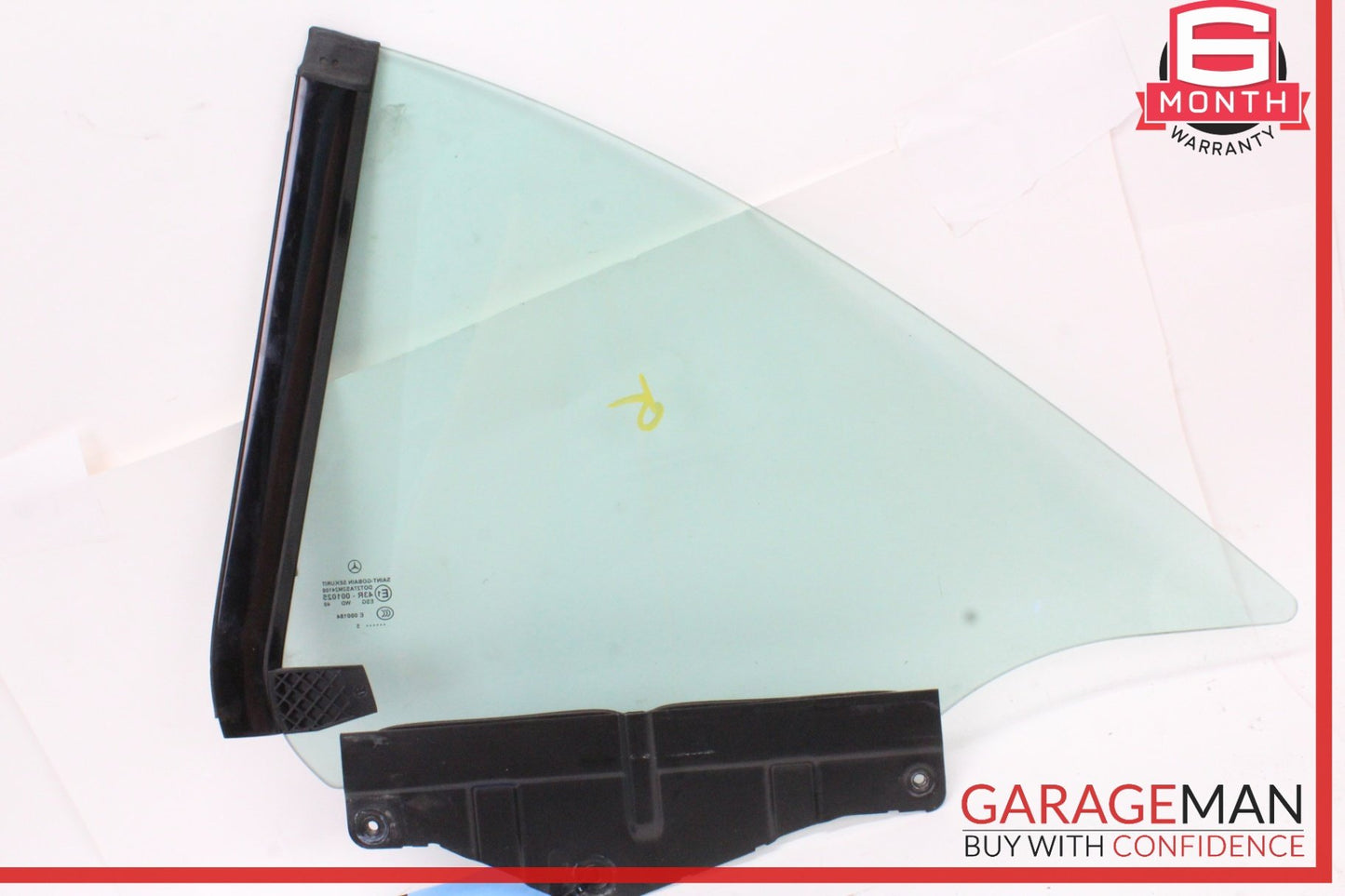 2003-2012 Mercedes SL500 R230 Rear Right Quarter Window Glass 2306700210