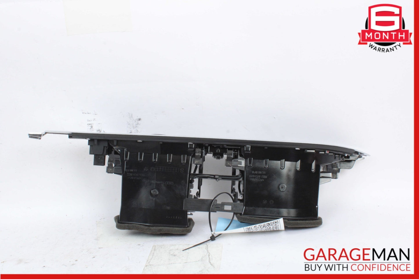 2012-2018 Audi A6 C7 Dashboard Center Dual A/C AC Air Vent Trim w/ Switch OEM