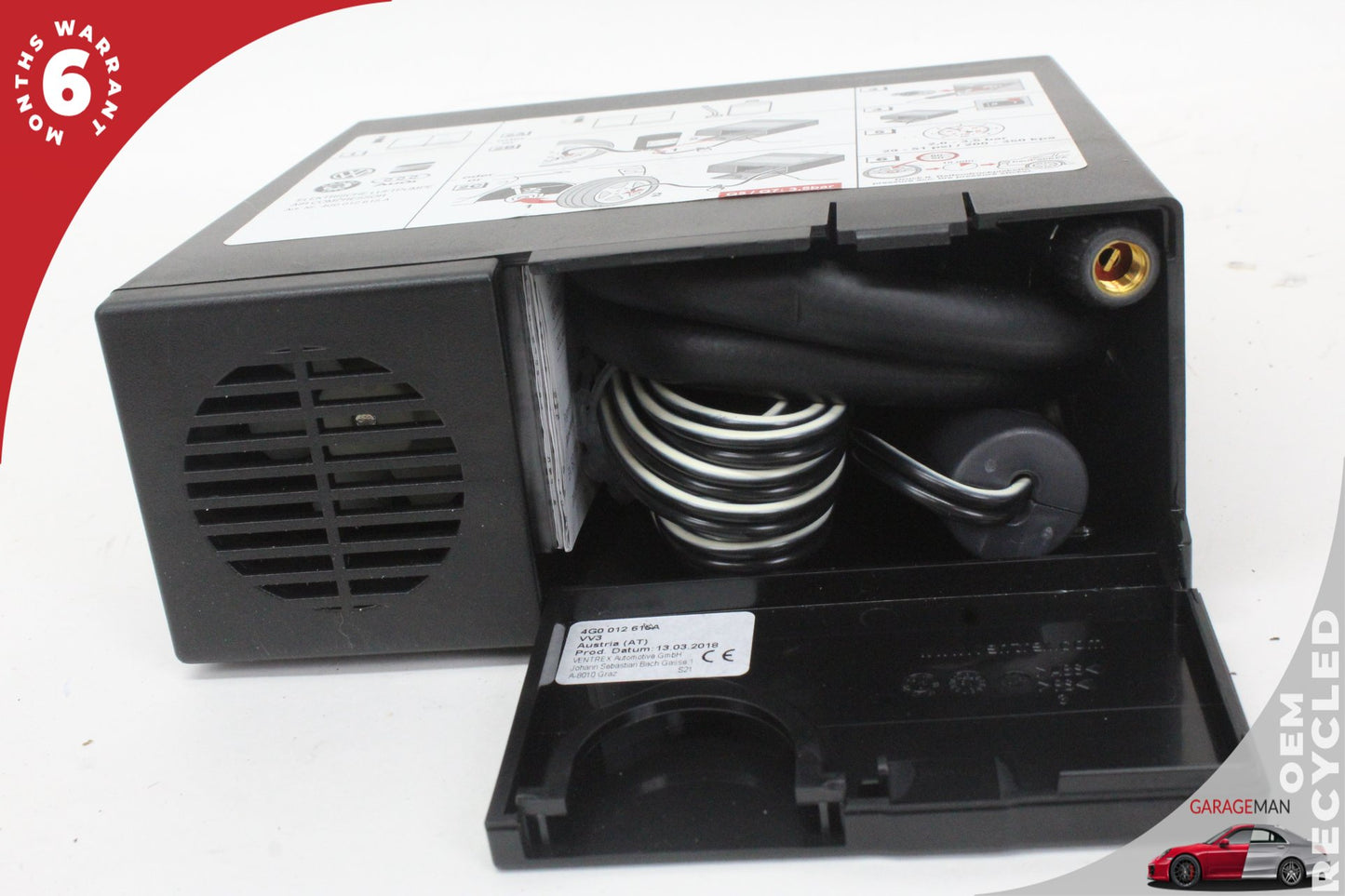 2018-2025 Audi Q5 SQ5 Emergency Tire Air Compressor Pump 4G0012615A OEM