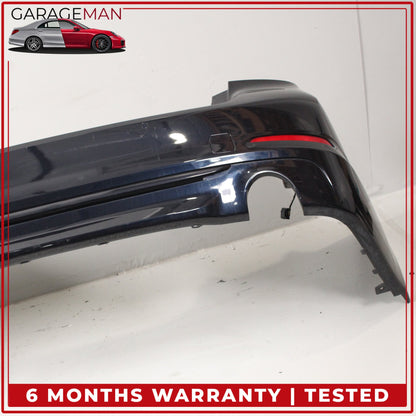 2017-2020 BMW 530e M550i 540i G30 Rear Bumper Cover Imperial Blue Metallic OEM