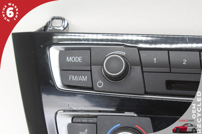 2012-2020 BMW 430i 435i 440i A/C AC Climate Temperature Radio Control Switch OEM
