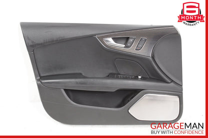 2012-2018 Audi S7 Front Left Driver Side Door Trim Panel 4G8837019A OEM