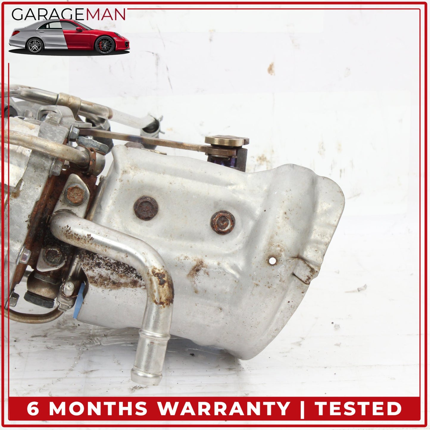2016-2018 Infiniti Q50 Q60 3.0L Engine Left Side Turbocharger 144115CA0B OEM
