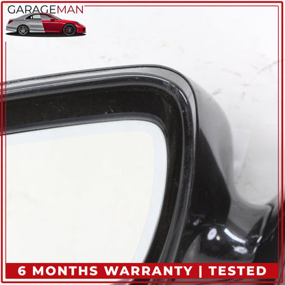 2007-2009 Mercedes W211 E350 Front Left Side Door Rear View Mirror Black OEM