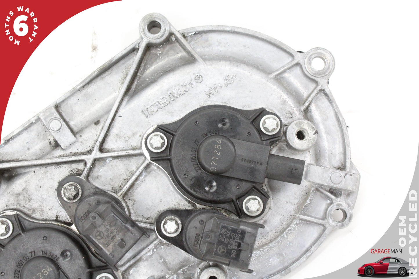 2005-2013 Mercedes W211 E350 Left Side Engine Timing Chain Cover Plate OEM