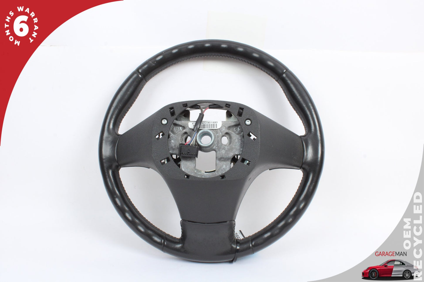 2006-2009 Pontiac Solstice Multifunction Leather Steering Wheel 15944303 OEM