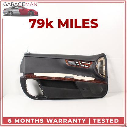 2007-2014 Mercedes W216 CL550 Coupe Front Left Door Trim Panel 2167208570 ЩУЬ