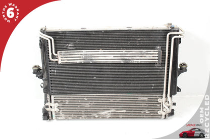 2003-2010 Porsche Cayenne 955 Engine Cooling Radiator A/C Condenser Cooler OEM