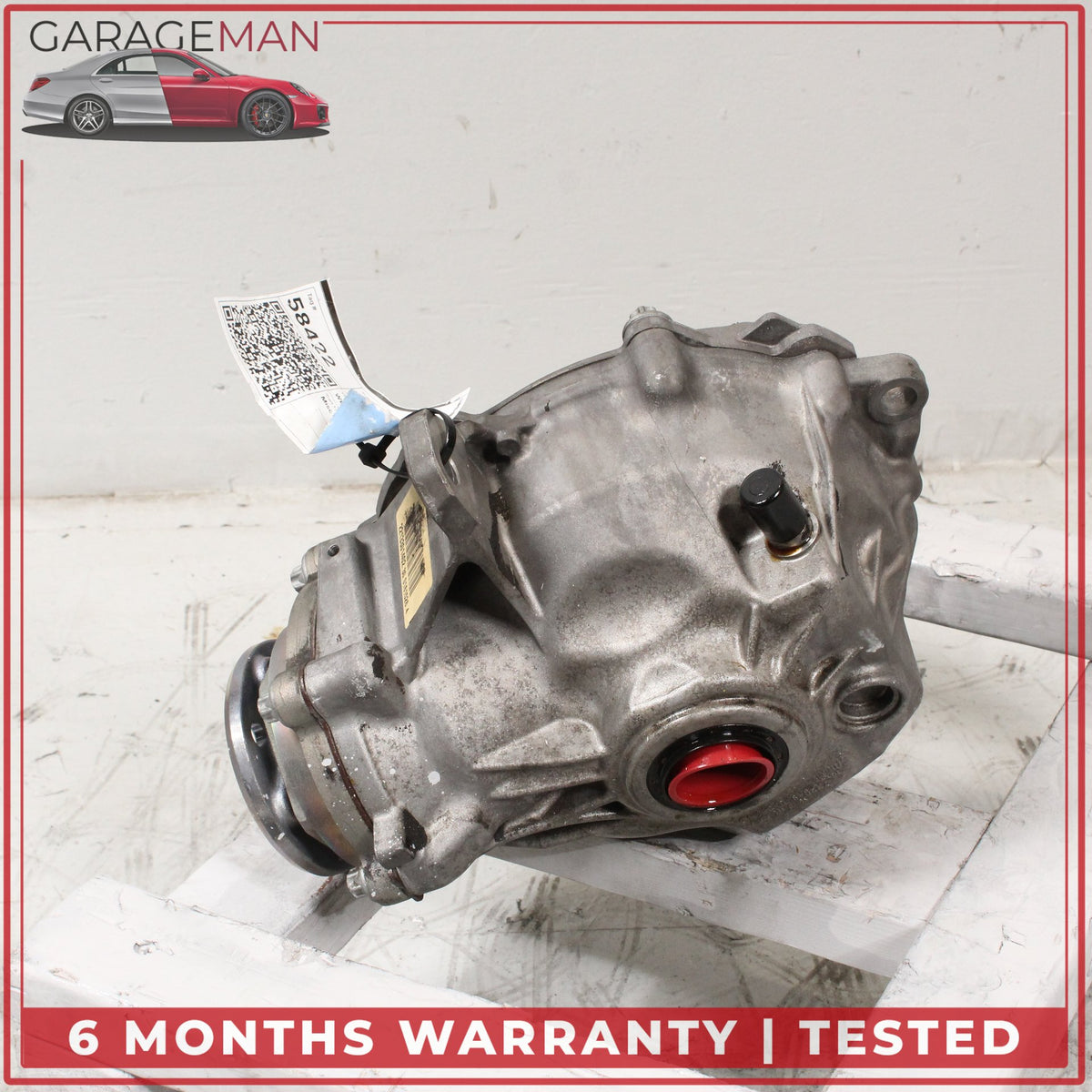 2011-2018 Mercedes W216 CL550 E400 AWD Front Differential Axle Carrier 2.65 OEM