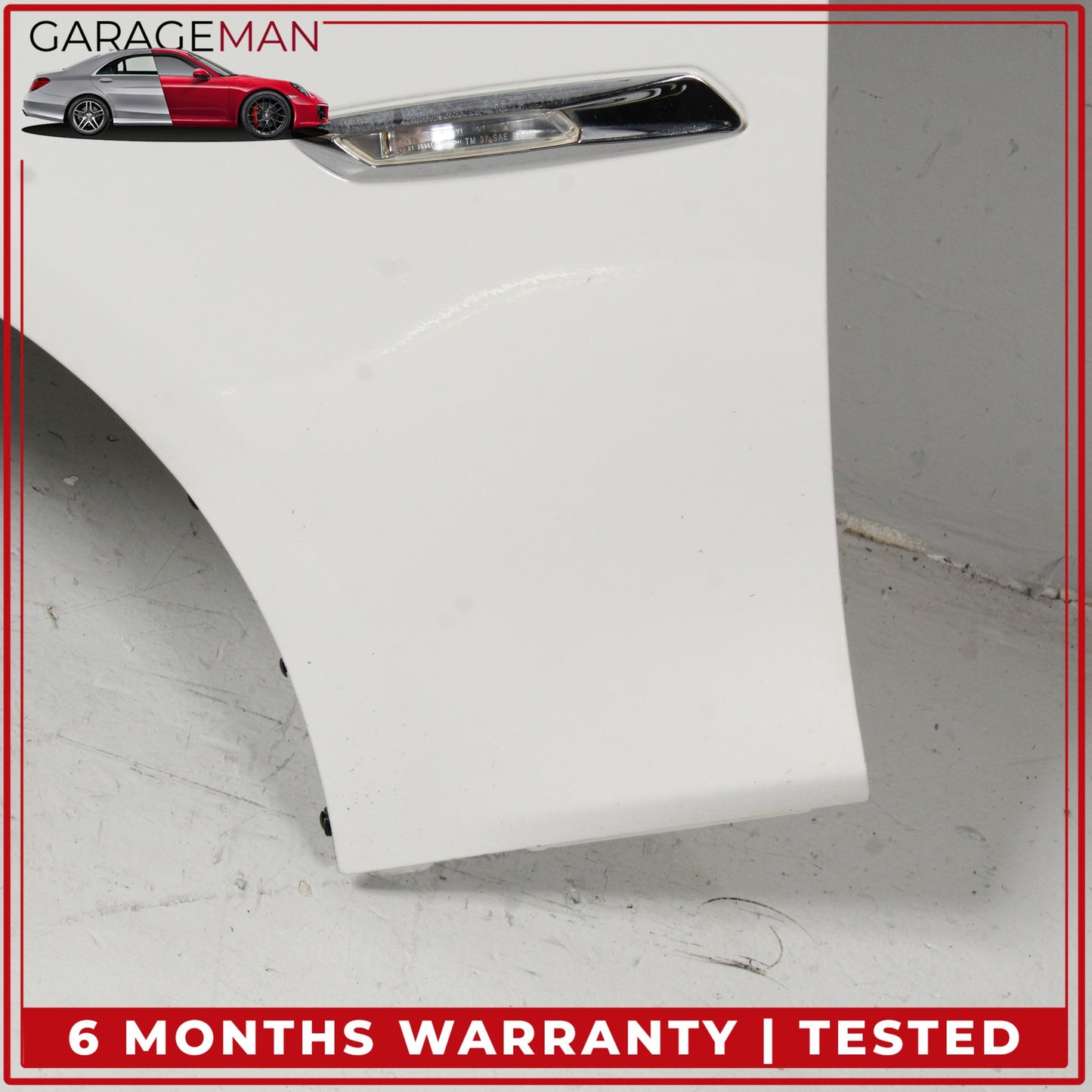 2011-2016 BMW 550i 535i Front Left Side Fender Wing Panel Alpine White OEM