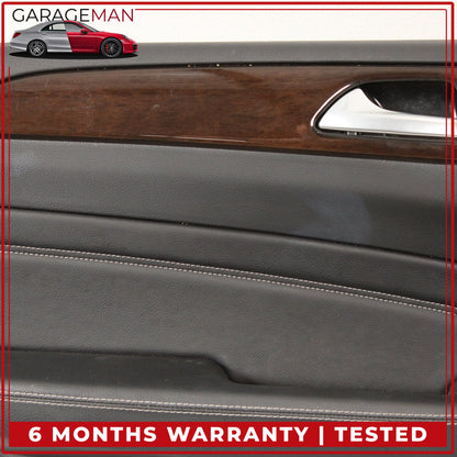 2012-2015 Mercedes W166 ML350 Rear Left Side Door Trim Cover Panel Black OEM
