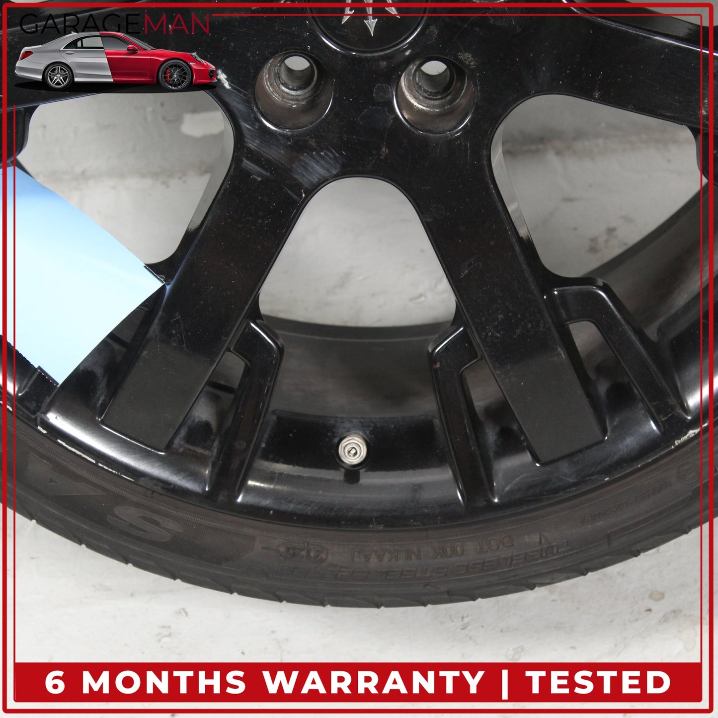 2008-2019 Maserati GranTurismo Front Wheel Rim w/ Tire 8.5JX20H2 ET52 238208 OEM