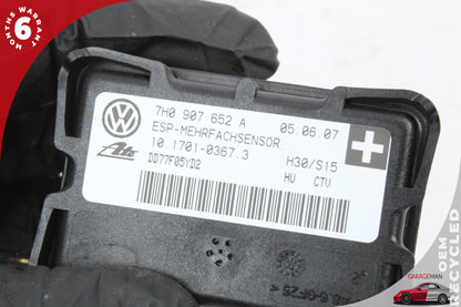 07-15 Audi Q7 SUV Acceleration Yaw Rate Speed Sensor Module 7H0907652A Genuine