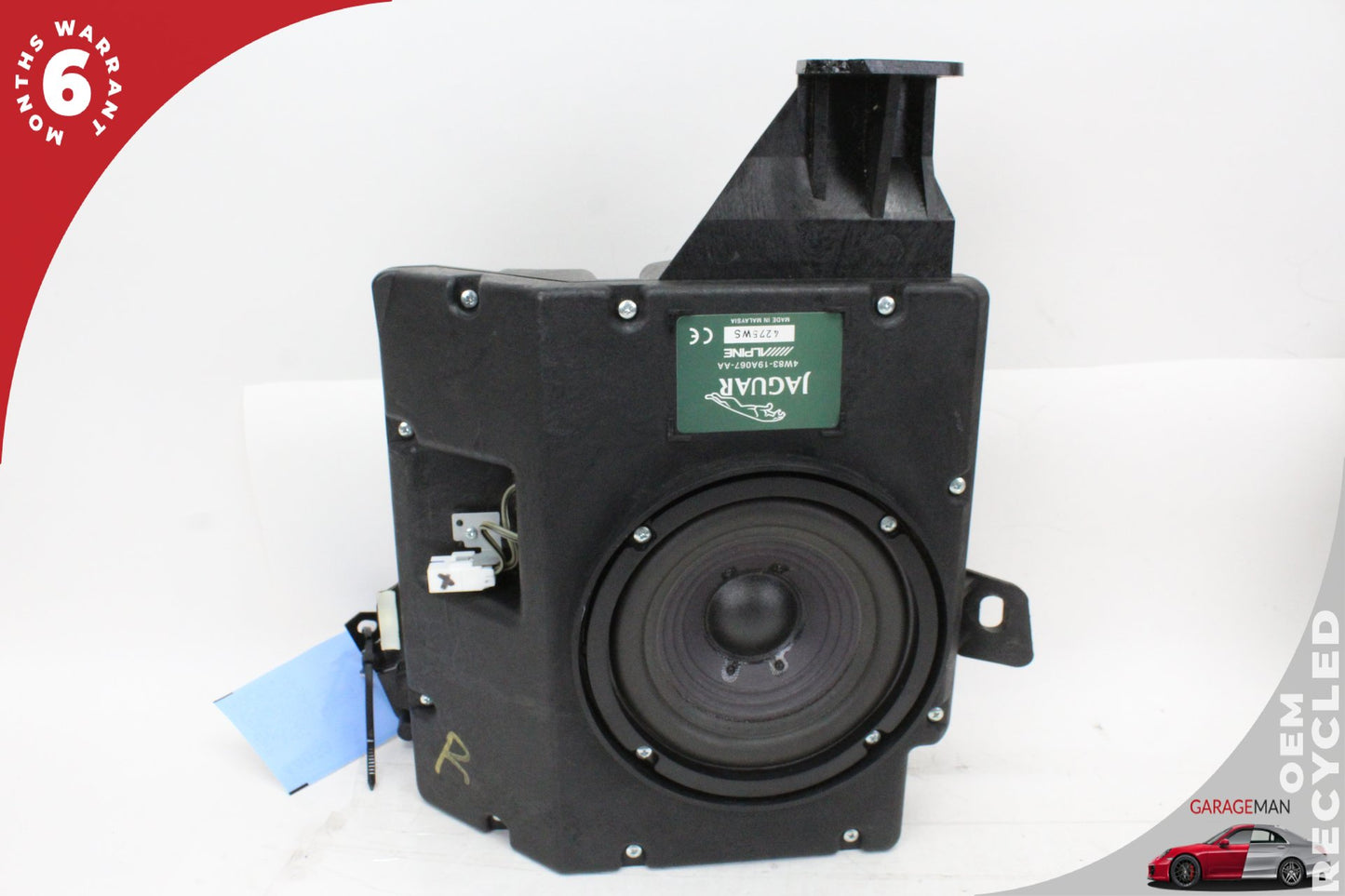 2004-2006 Jaguar XK8 X100 Rear Right &amp; Left Door Sound Audio Speaker Set OEM