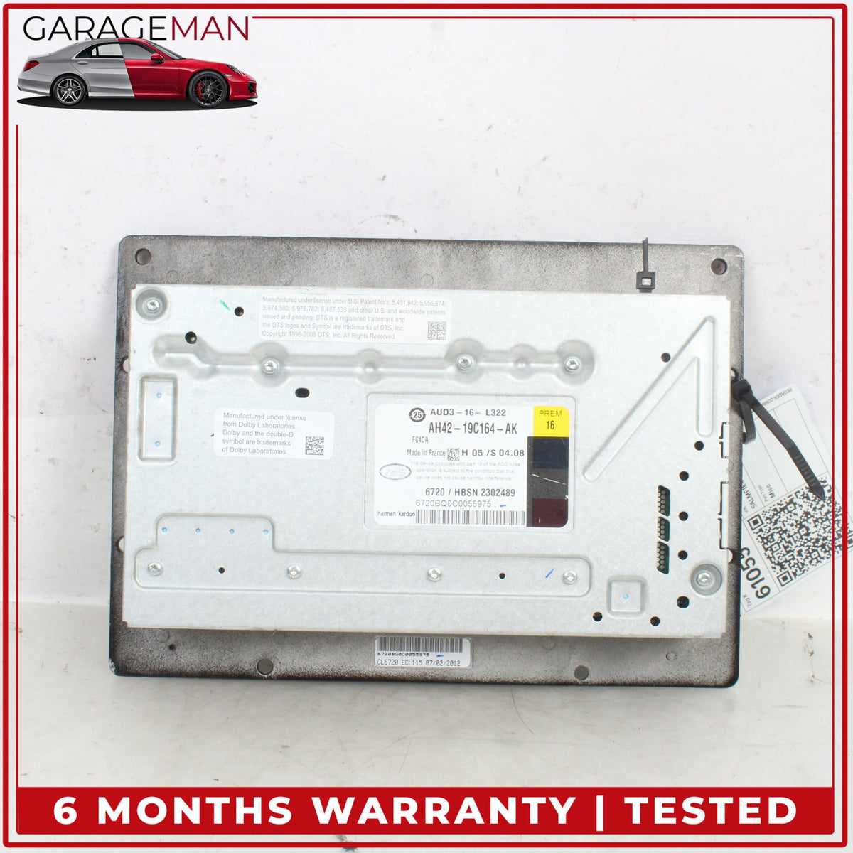 2010-2012 Range Rover L322 Stereo Audio Amplifier Amp AH4219C164AK OEM