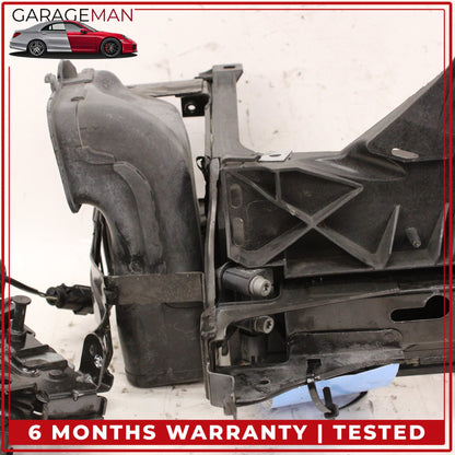 2009-2015 BMW 740i F01 Left Headlight Support Bracket Frame w/ Hood Latch OEM