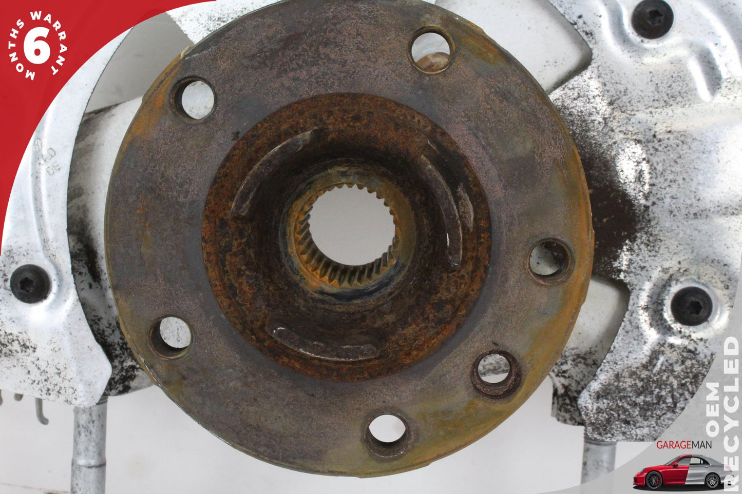 2011-2018 Porsche Cayenne 958 Front Left Side Spindle Knuckle Wheel Hub OEM