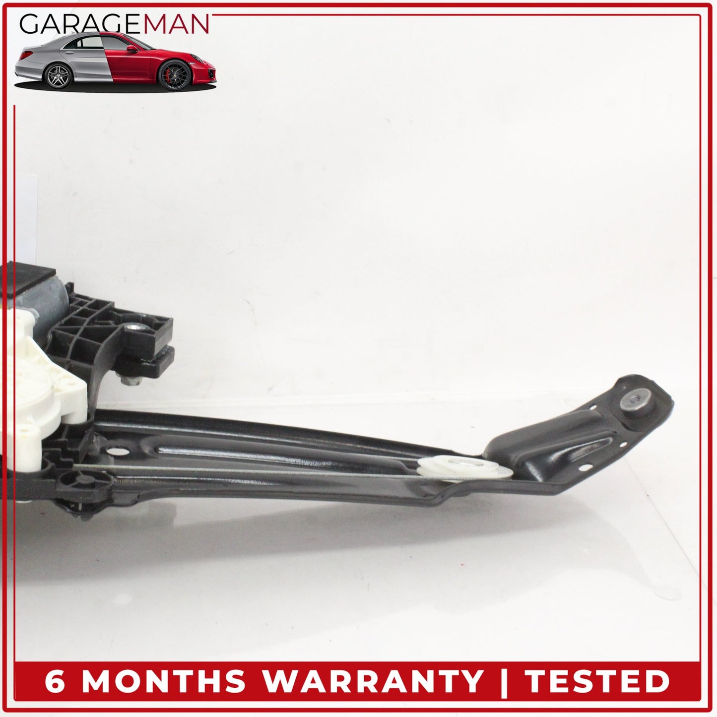 2011-2016 BMW 550i Rear Left Side Window Regulator w/ Motor Assembly 7182121 OEM