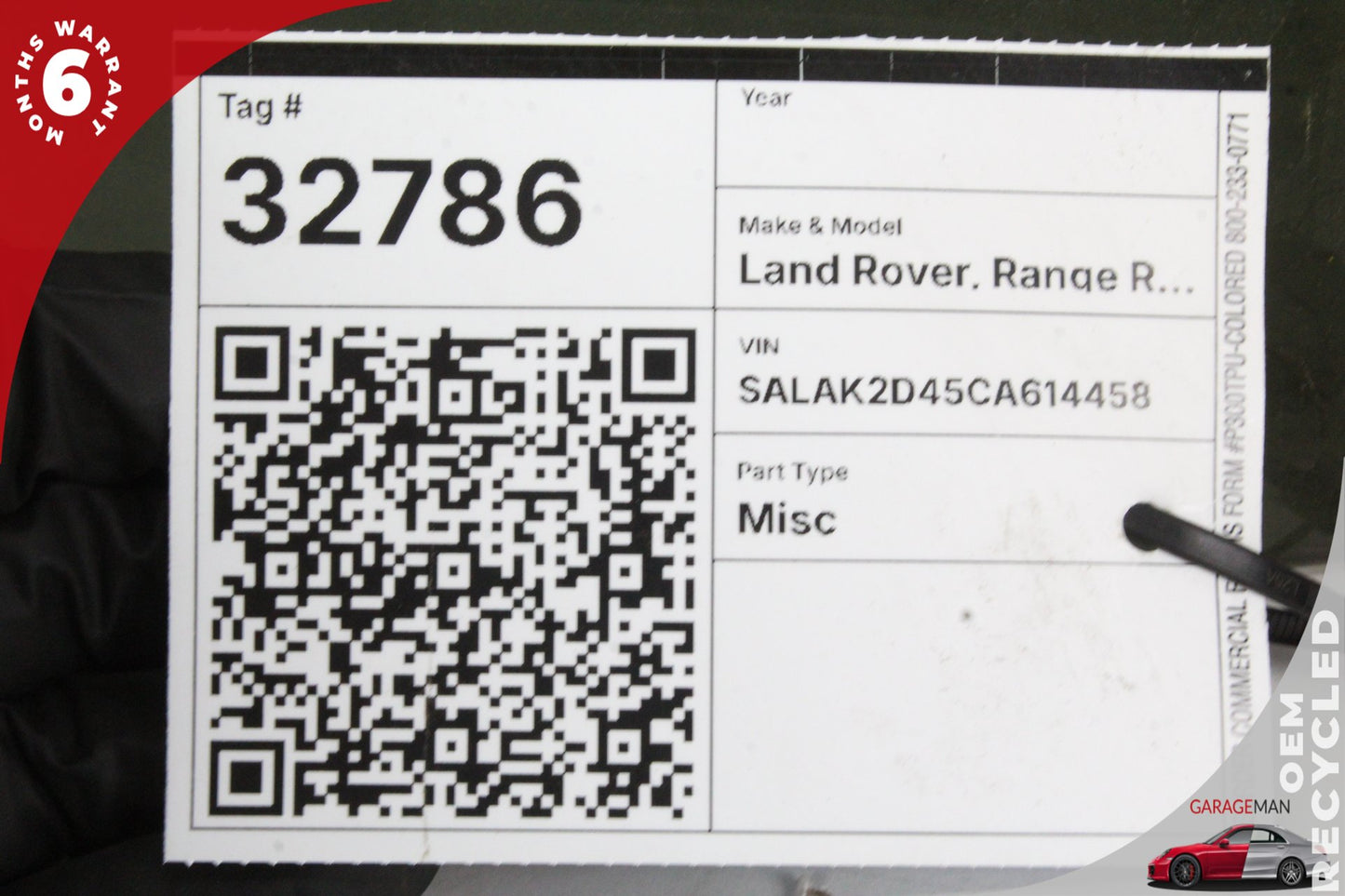 2005-2016 Land Rover LR4 LR3 SUV Rear Left Side Door Window Glass CVB500310 OEM