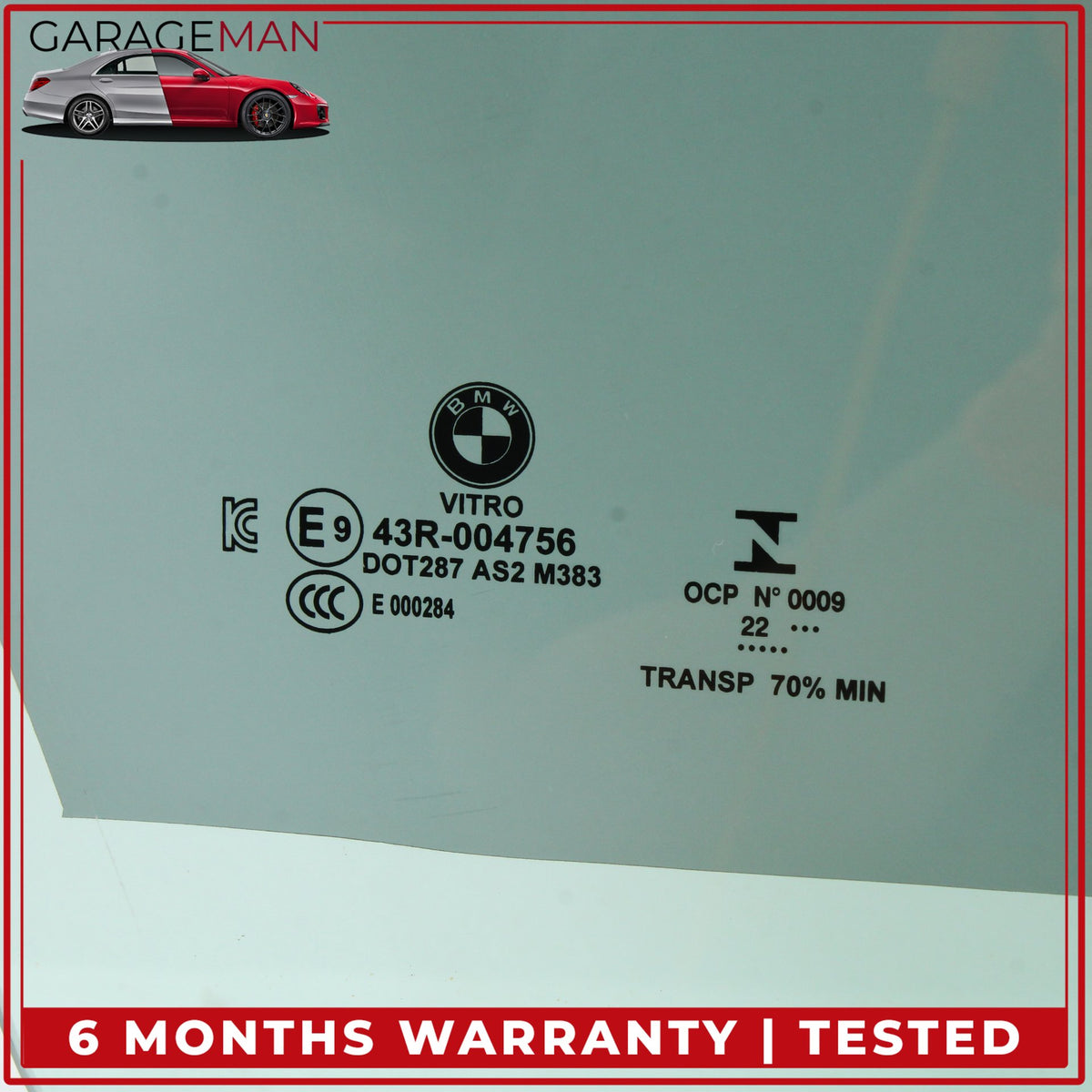 2019-2025 BMW M340i G20 Sedan Front Right Window Glass 7432230