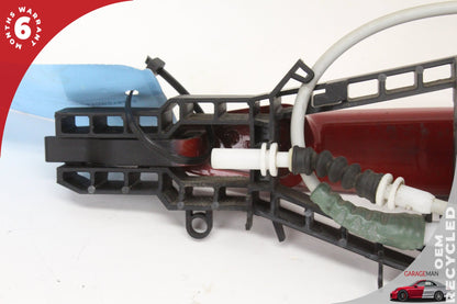 2012-2018 BMW 320i F30 Rear Right Side Exterior Door Handle Red 7332268 OEM